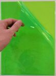 Fabricant pochette A4 plastique coin verte