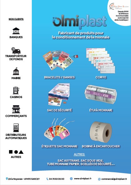 fabricant d'emballage pour conditionnement de la monnaie